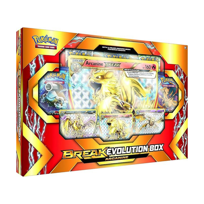 Pokemon TCG - BREAK Evolution Box Featuring Arcanine