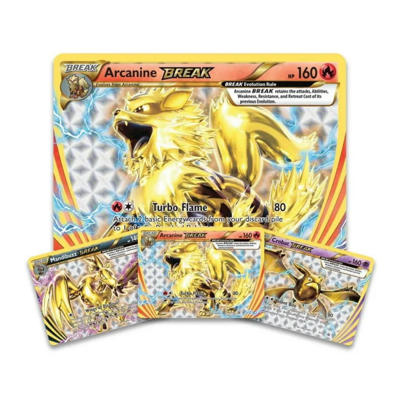 Pokemon TCG - BREAK Evolution Box Featuring Arcanine