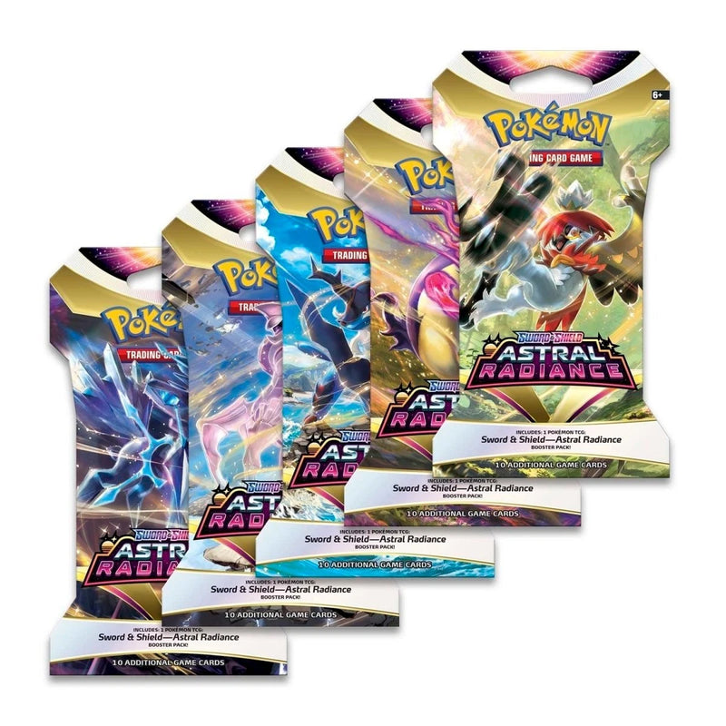 Pokemon TCG - Astral Radiance Sleeved Blister Pack Art Set