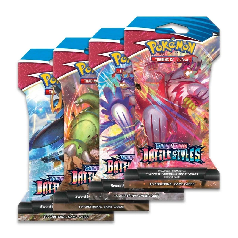 Pokemon TCG - Battle Styles Sleeved Blister Pack Art Set