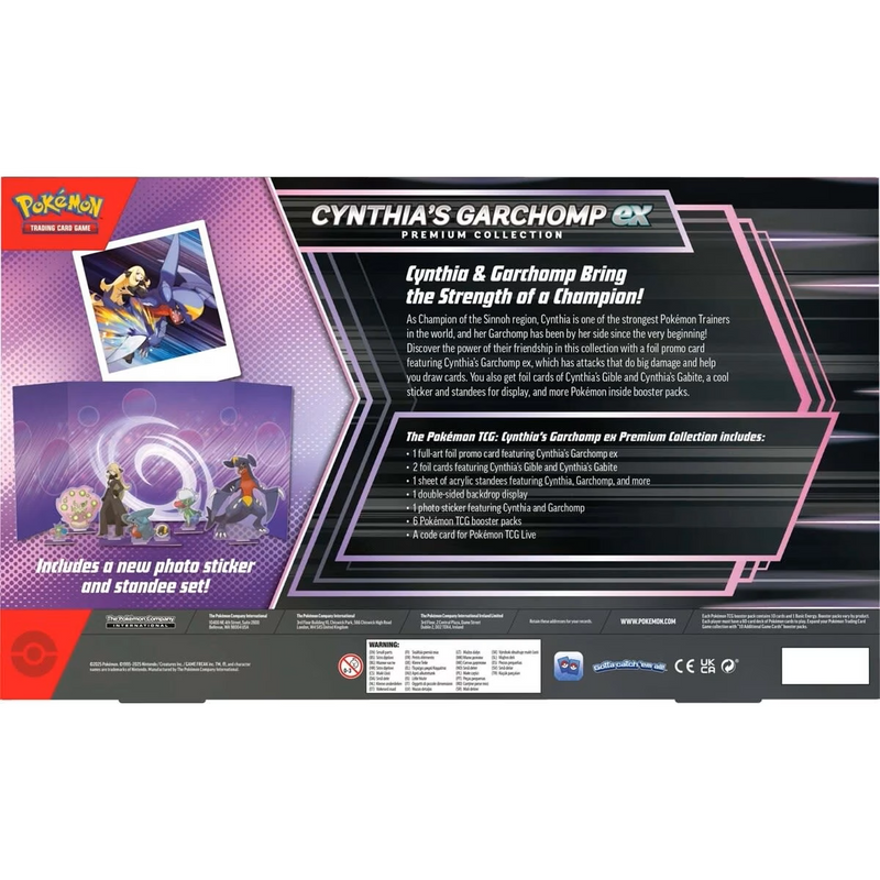 Pokemon TCG - Cynthia's Garchomp ex Premium Collection