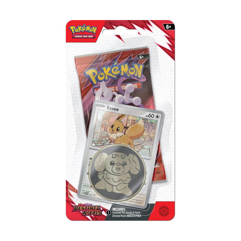 Pokemon TCG - Destined Rivals Single Pack Blister ft. Eevee