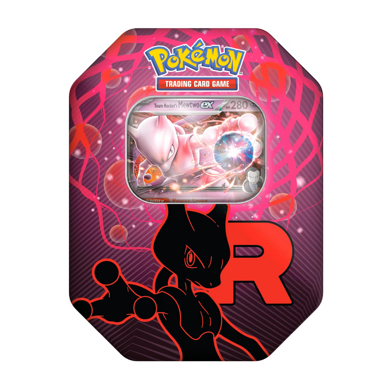Pokemon TCG - Team Rocket Tin Collection (set of 3) Destined Rivals