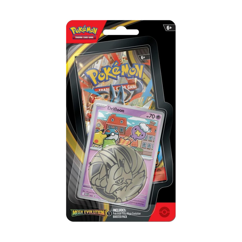 Pokemon TCG - Mega Evolution Single Pack Blister ft. Drifloon ME01