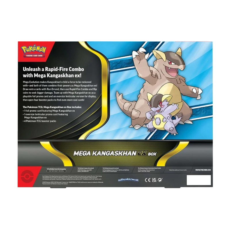 Pokemon TCG - Mega Kangaskhan EX Box