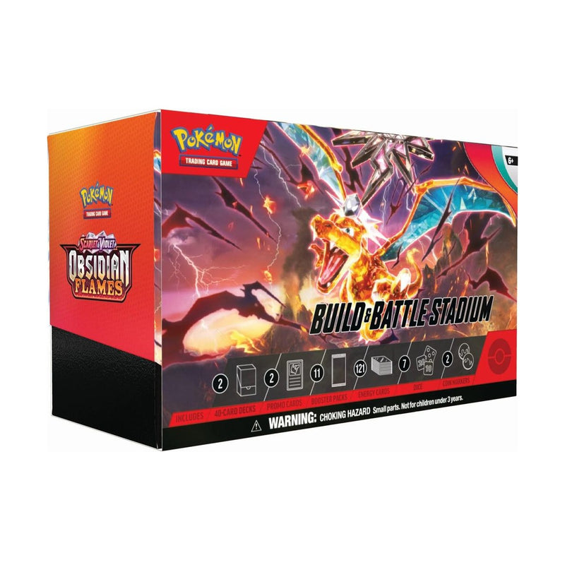 Pokemon TCG - Obsidian Flames Build and Battle Stadium