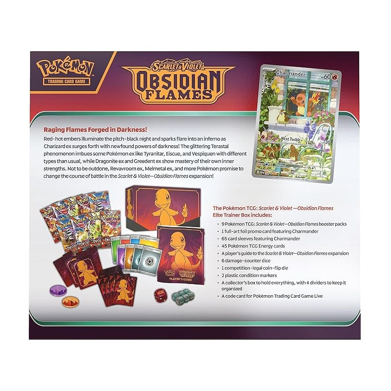 Pokemon TCG - Obsidian Flames Elite Trainer Box
