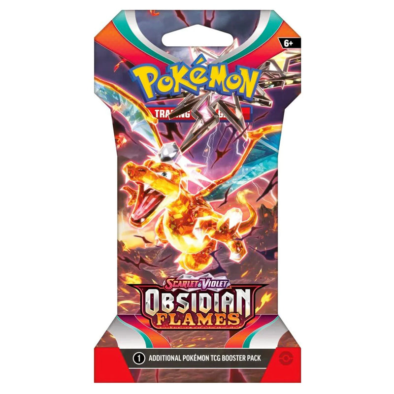 Pokemon TCG - Obsidian Flames Sleeved Blister Pack Art Set