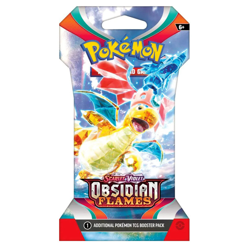 Pokemon TCG - Obsidian Flames Sleeved Blister Pack Art Set