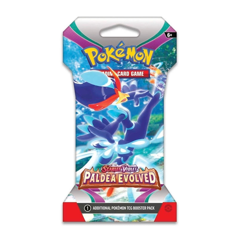 Pokemon TCG - Paldea Evolved Sleeved Blister Pack Art Set