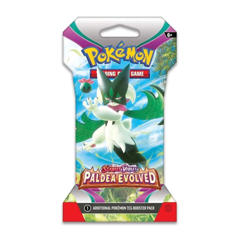 Pokemon TCG - Paldea Evolved Sleeved Blister Pack Art Set
