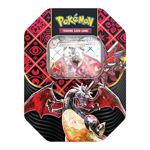 Pokemon TCG - Paldean Fates Charizard Tin