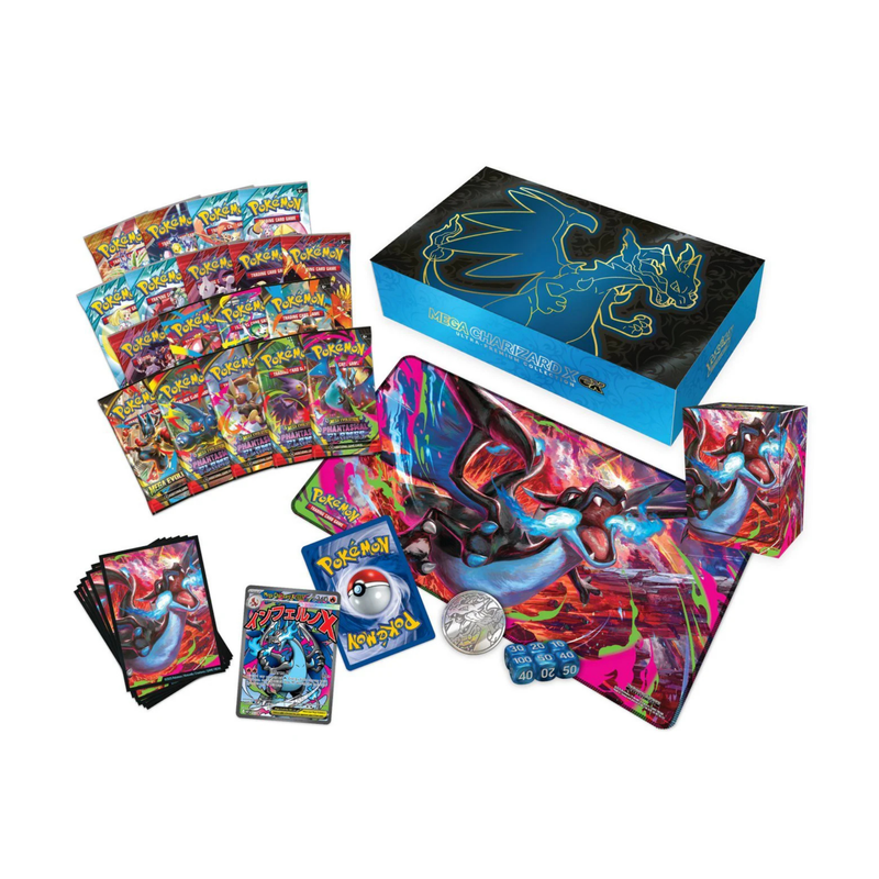 Pokemon TCG - Mega Charizard X Ultra Premium Collection Box