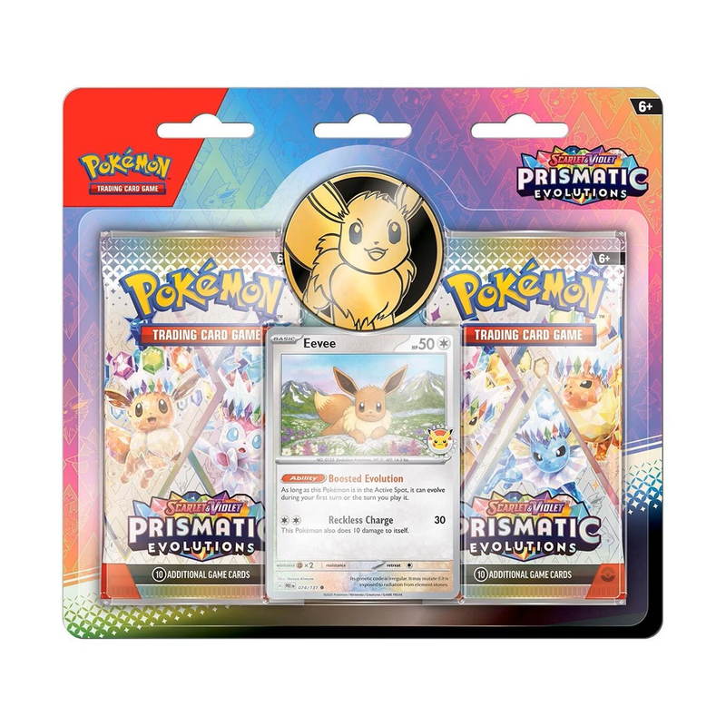 Pokemon TCG - Prismatic Evolutions 2 Pack Blister ft. Eevee