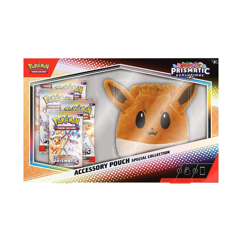 Pokemon TCG - Prismatic Evolutions Accessory Pouch Special Collection