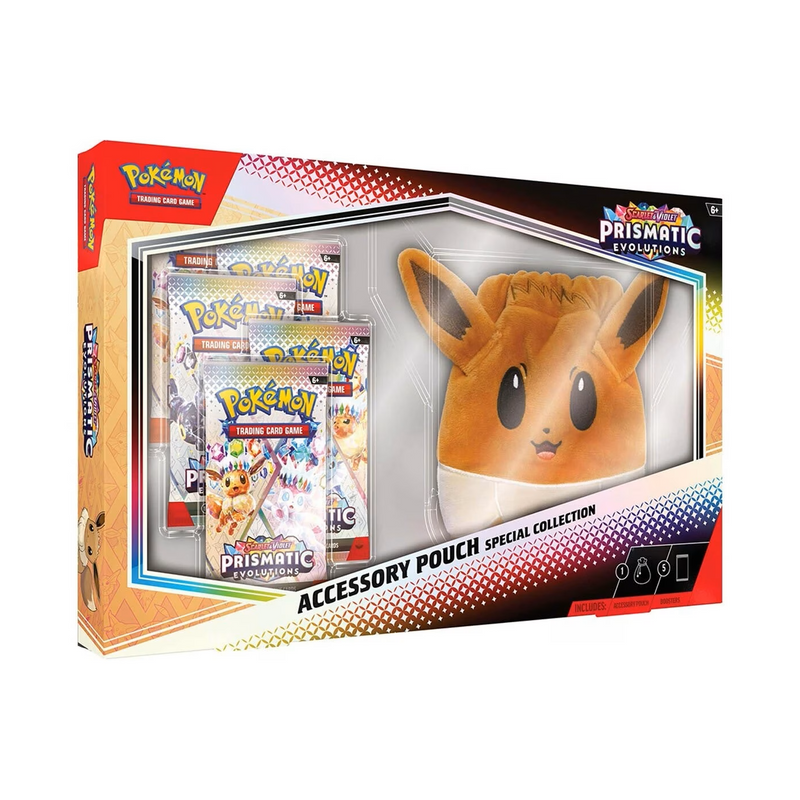 Pokemon TCG - Prismatic Evolutions Accessory Pouch Special Collection