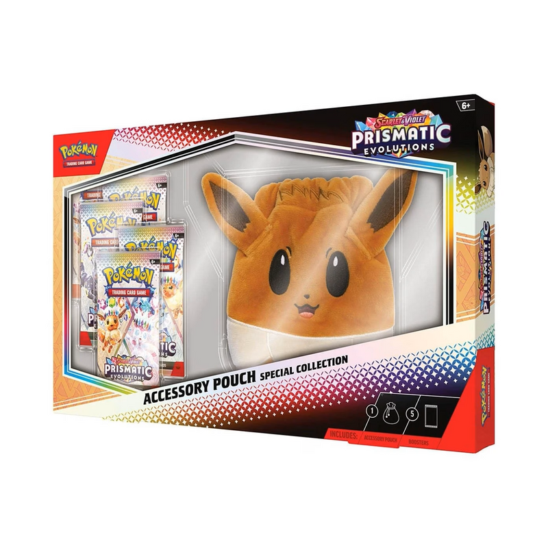 Pokemon TCG - Prismatic Evolutions Accessory Pouch Special Collection