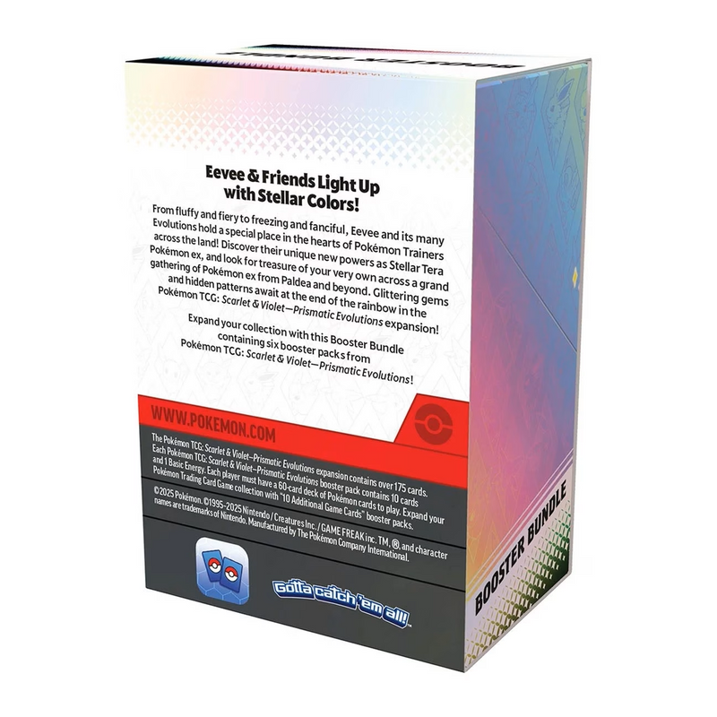 Pokemon TCG - Prismatic Evolutions Booster Bundle
