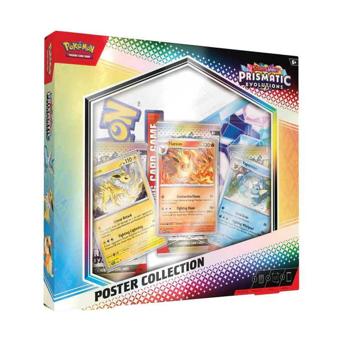Pokemon TCG - Prismatic Evolutions Poster Collection
