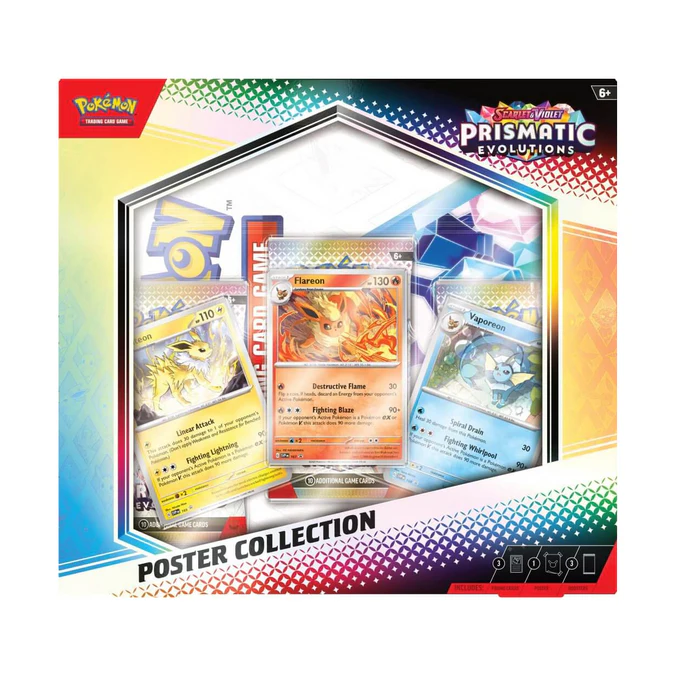 Pokemon TCG - Prismatic Evolutions Poster Collection