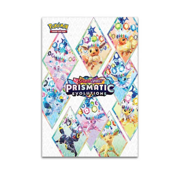 Pokemon TCG - Prismatic Evolutions Poster Collection