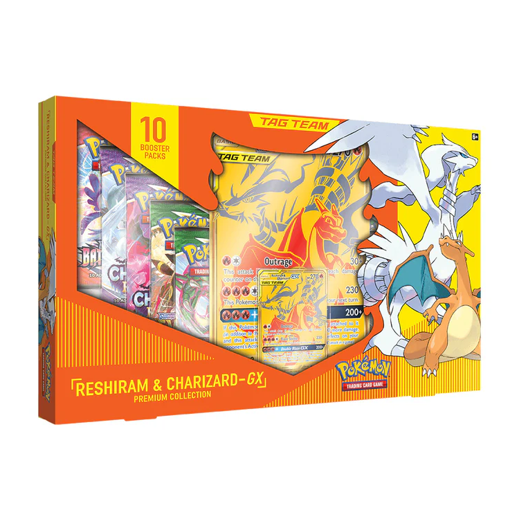 Pokemon TCG - Reshiram and Charizard GX Premium Collection
