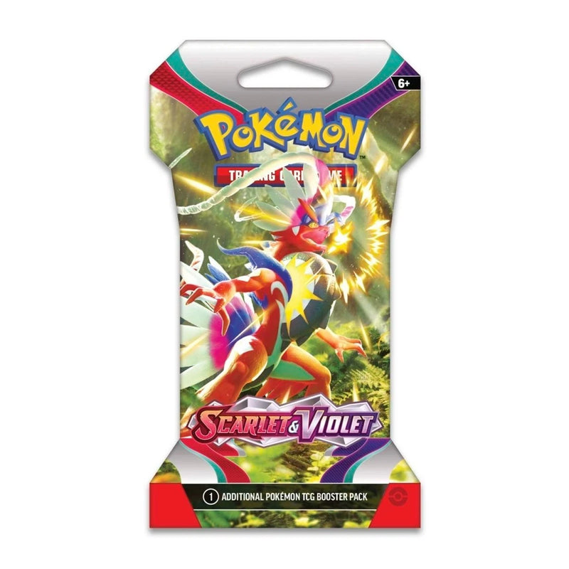 Pokemon TCG - Scarlet & Violet Base Set Sleeved Blister Pack Art Set