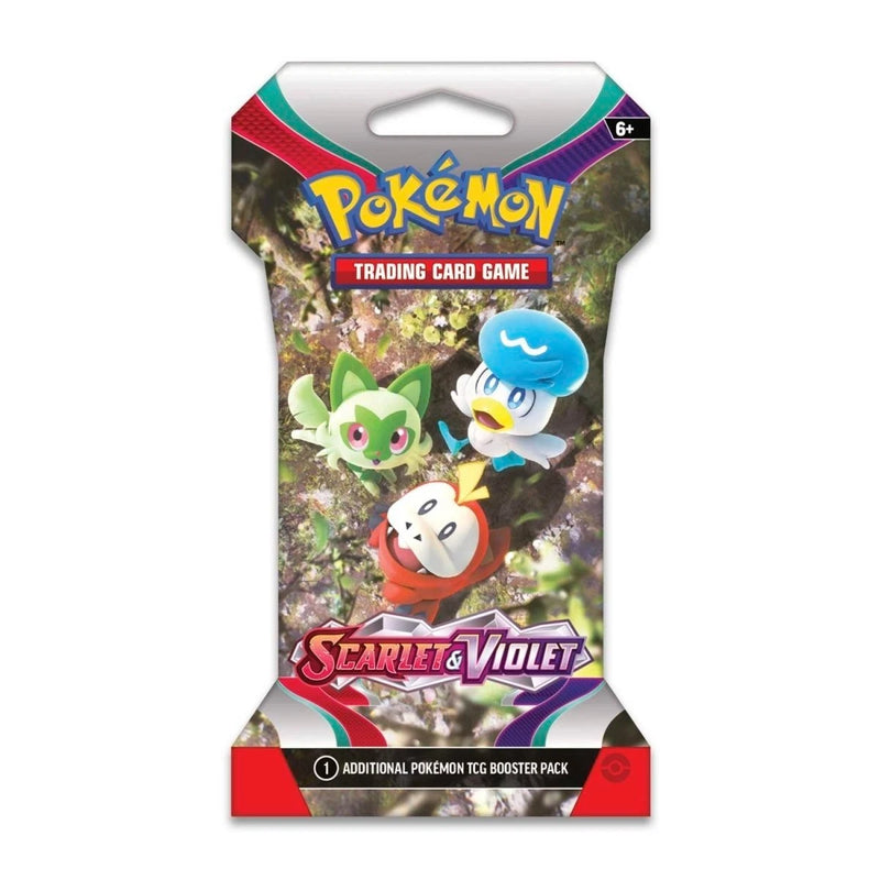 Pokemon TCG - Scarlet & Violet Base Set Sleeved Blister Pack Art Set