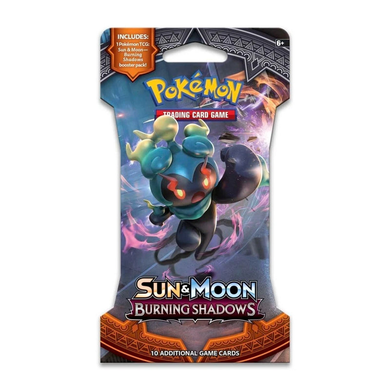 Pokemon TCG - Burning Shadows Sleeved Blister Pack Art Set