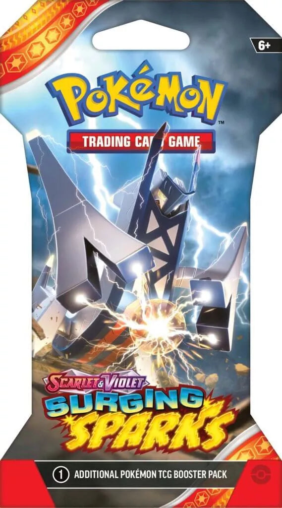 Pokemon TCG - Surging Sparks Sleeved Blister Pack Art Set