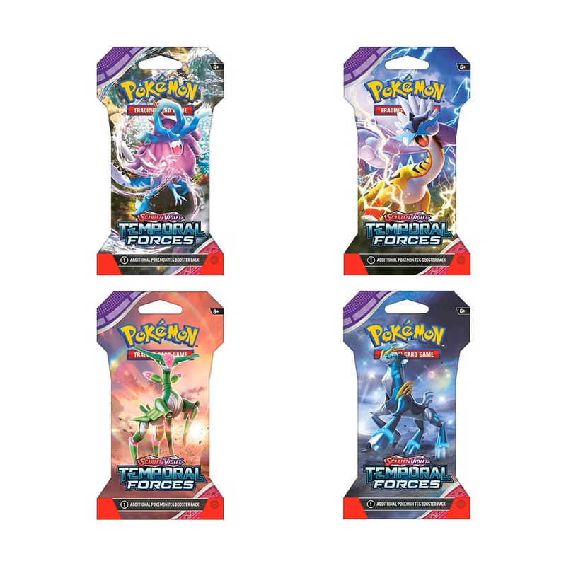 Pokemon TCG - Temporal Forces Sleeved Blister Pack (single pack)