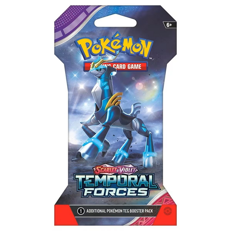 Pokemon TCG - Temporal Forces Sleeved Blister Pack (single pack)