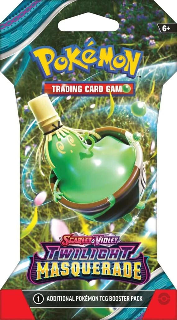 Pokemon TCG - Twilight Masquerade Sleeved Blister Pack Art Set