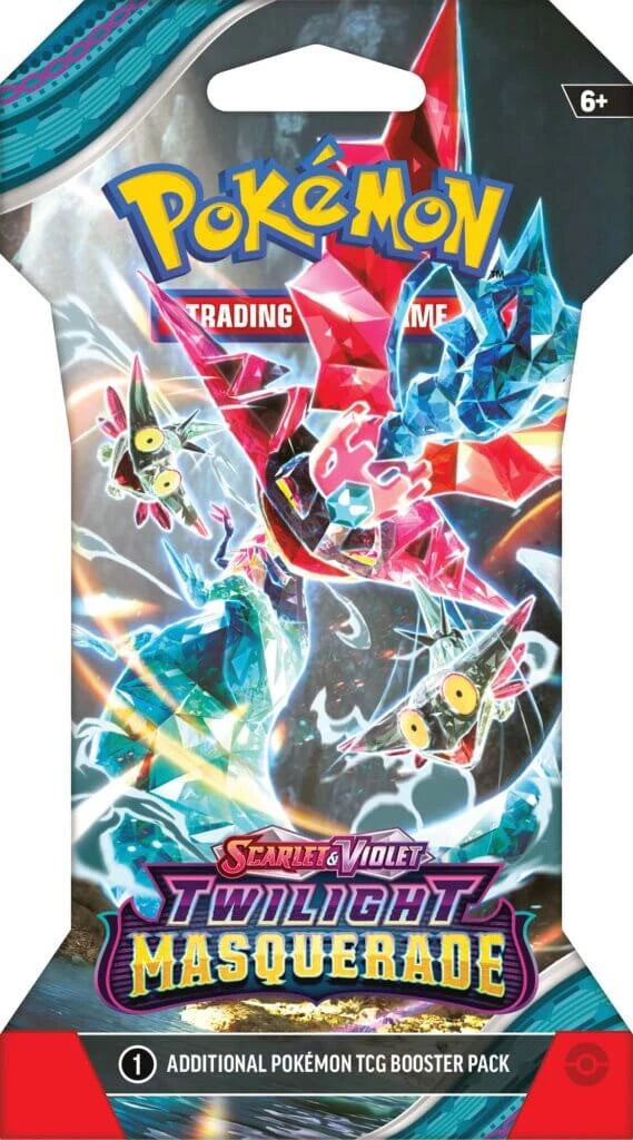 Pokemon TCG - Twilight Masquerade Sleeved Blister Pack Art Set