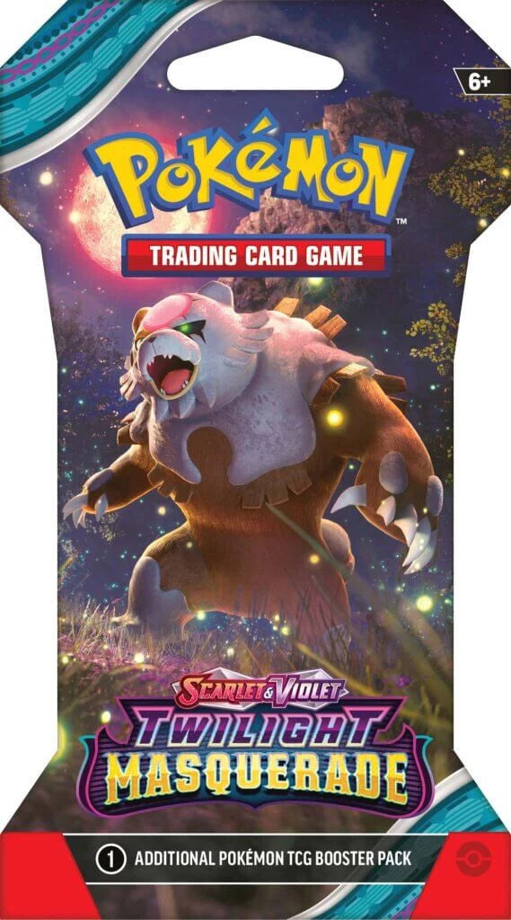 Pokemon TCG - Twilight Masquerade Sleeved Blister Pack Art Set