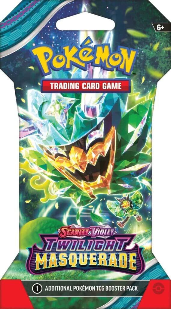 Pokemon TCG - Twilight Masquerade Sleeved Blister Pack Art Set